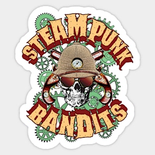 Steampunk Bandits Sticker